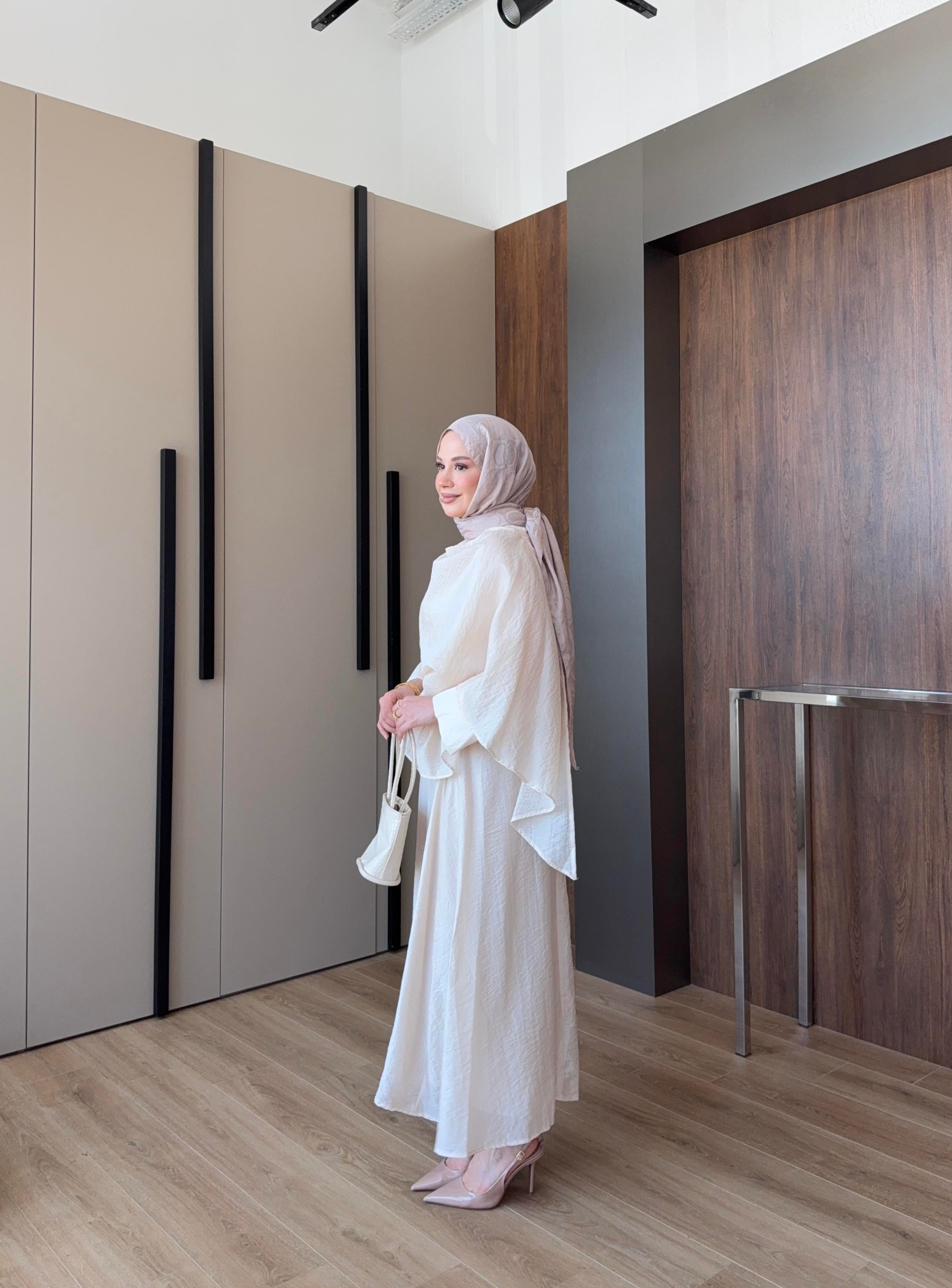 Marcie Tül Modal Takım - Bej