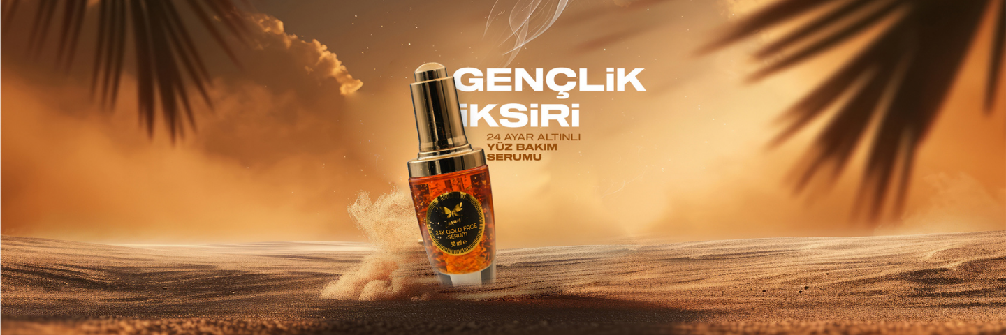 24 Ayar Altınlı Serum