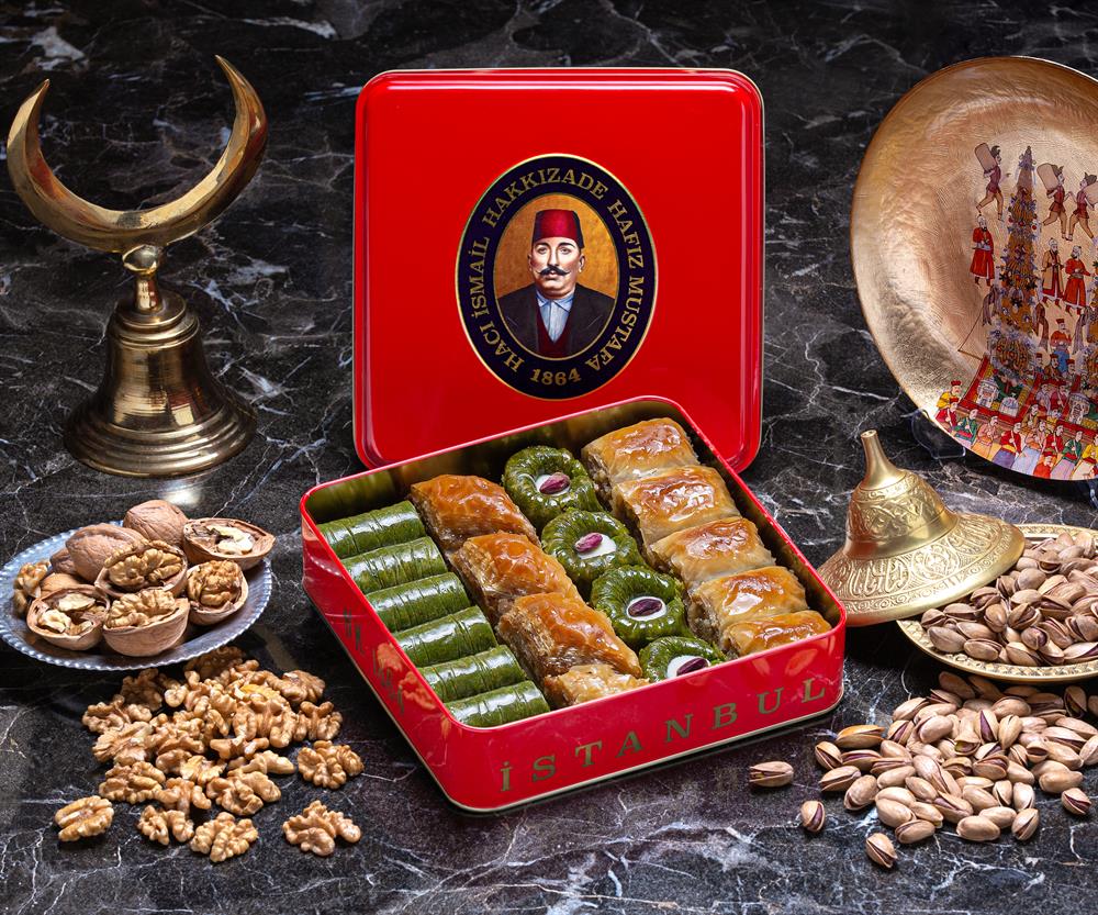 Fıstıklı Cevizli Karışık Baklava (S Kutu)