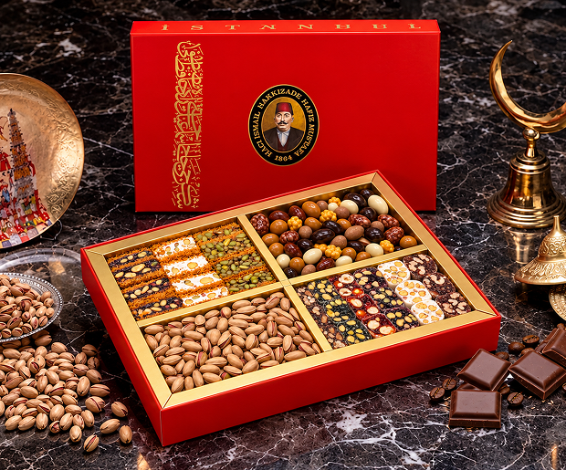 HM 1864 Premium Karışık Fıstıklı Lux Kutu XL