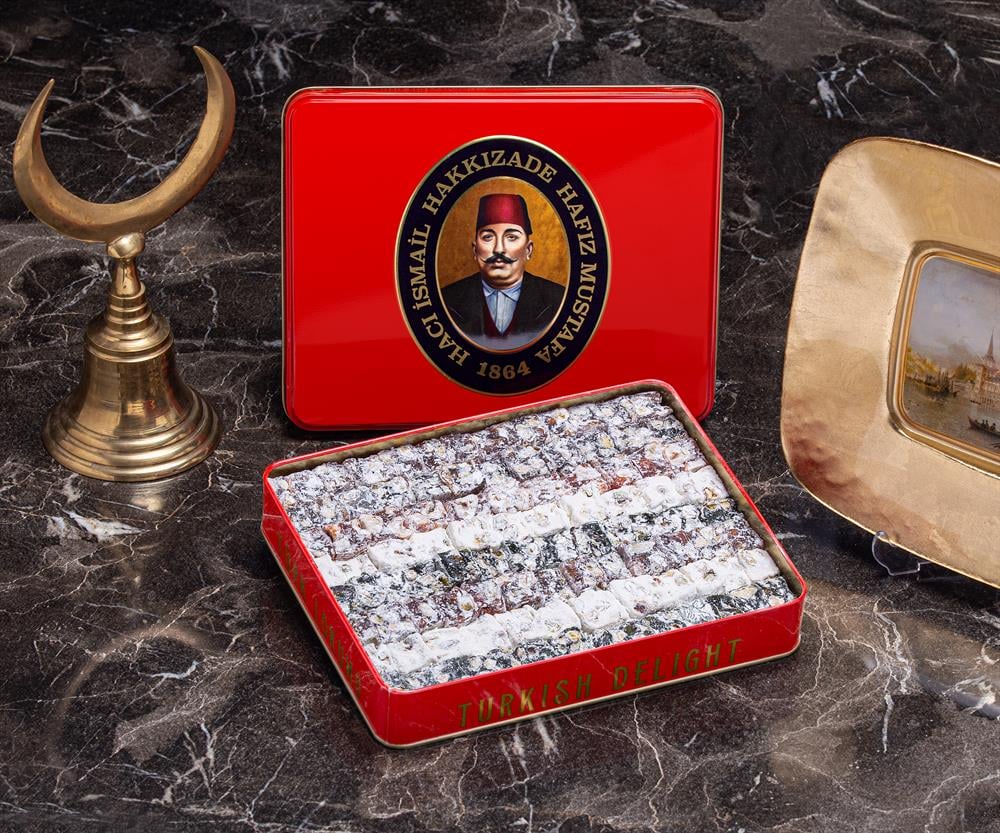 Karışık Çifte Kavrulmuş Fıstıklı Lokum (1 KG)