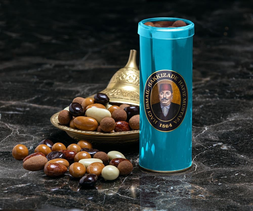 Karışık Draje Silindir Kutu