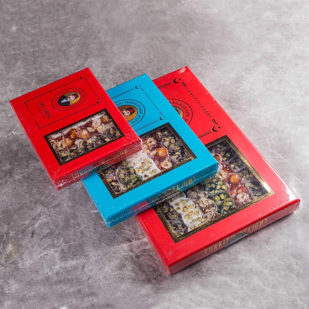 Turkish Delight Assortment (2100 Gram) (Shipping Included) (350 Gram Package)