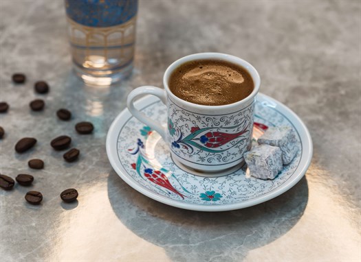 高級喫茶セット Turkish Coffee Cup Set (6 Pcs) - Hafız Mustafa 1864