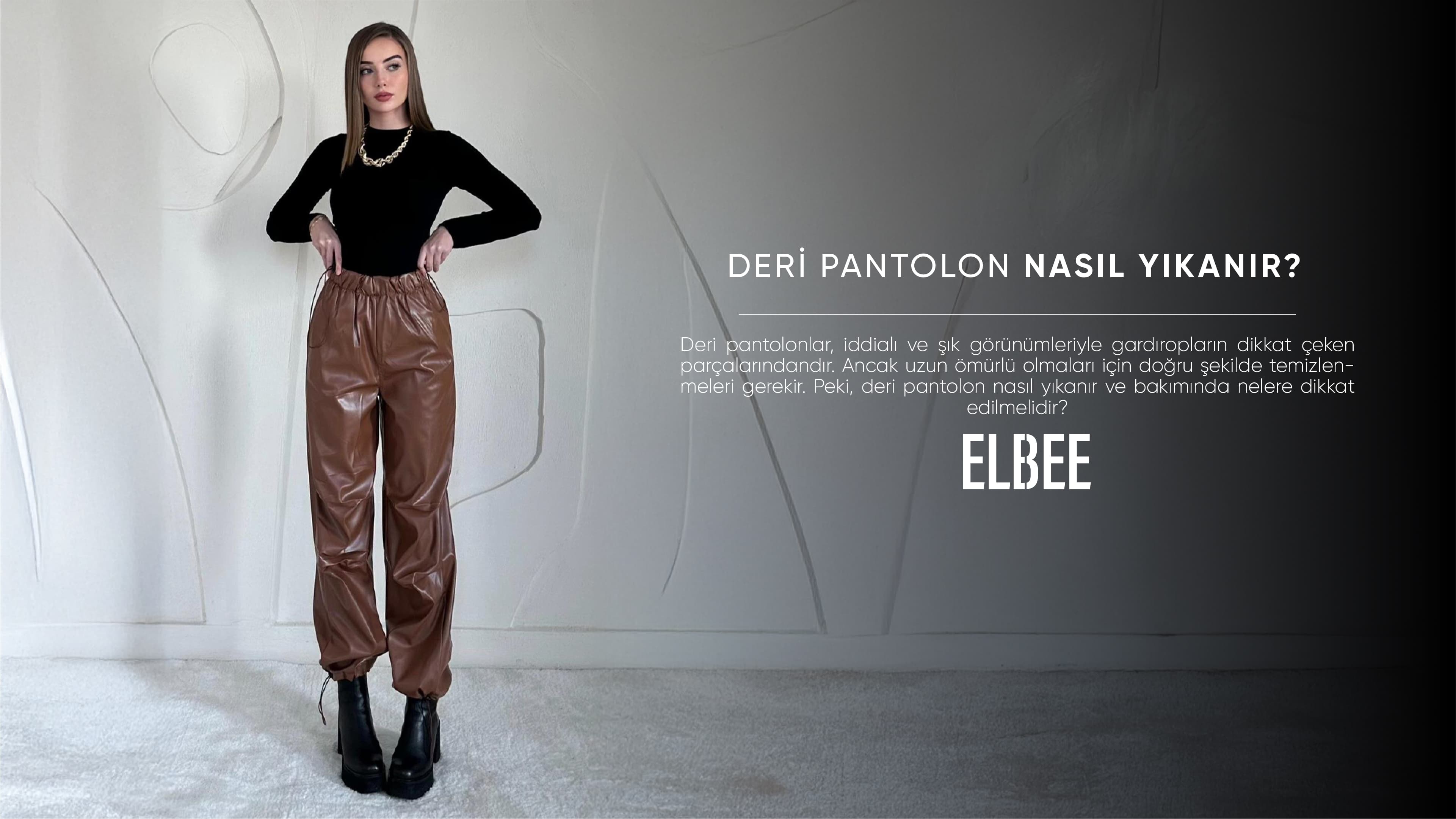 deri pantolon nasıl yıkanır