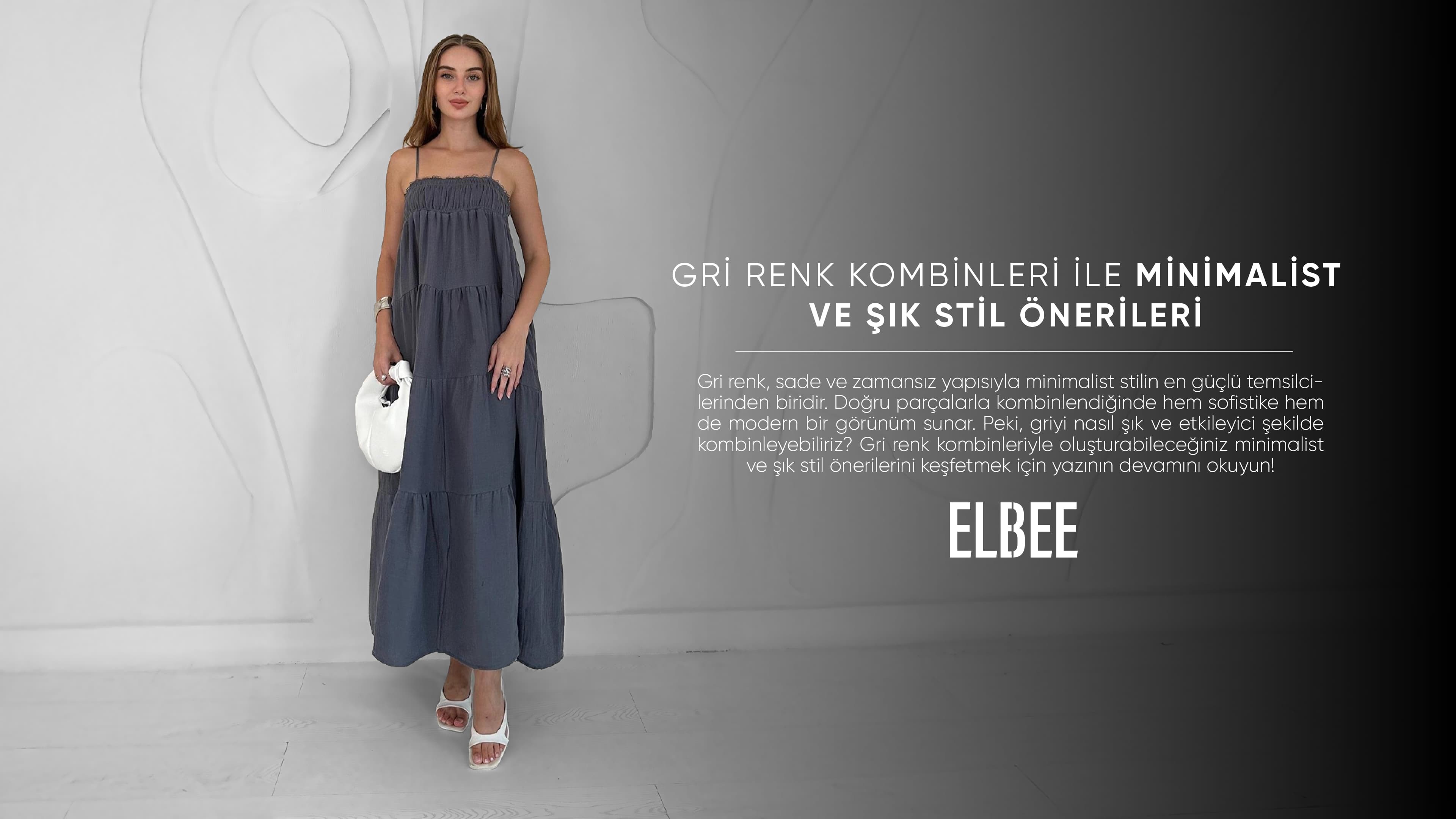 Gri Renk Kombinleri kadın