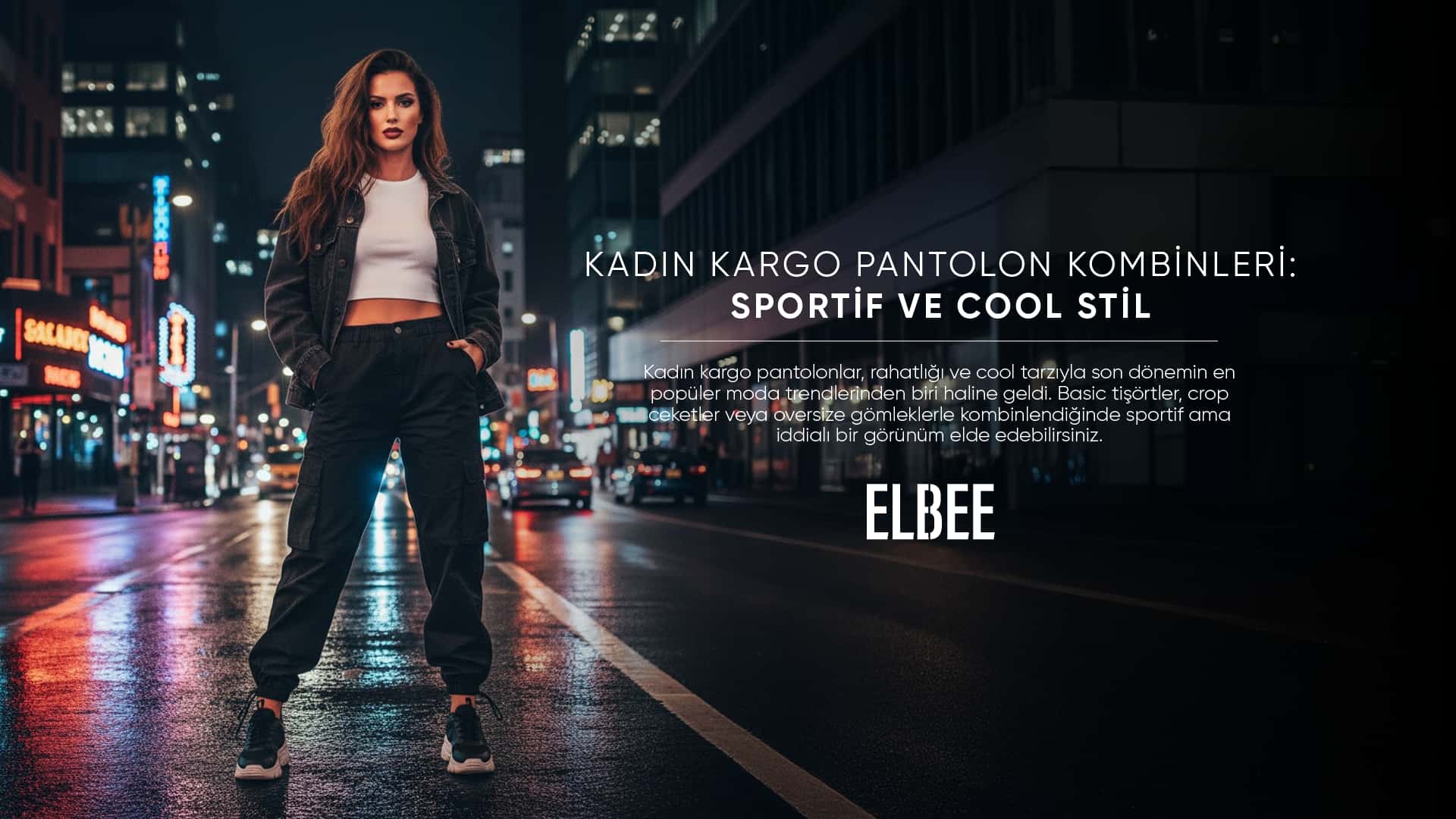 Kadın Kargo Pantolon Kombinleri