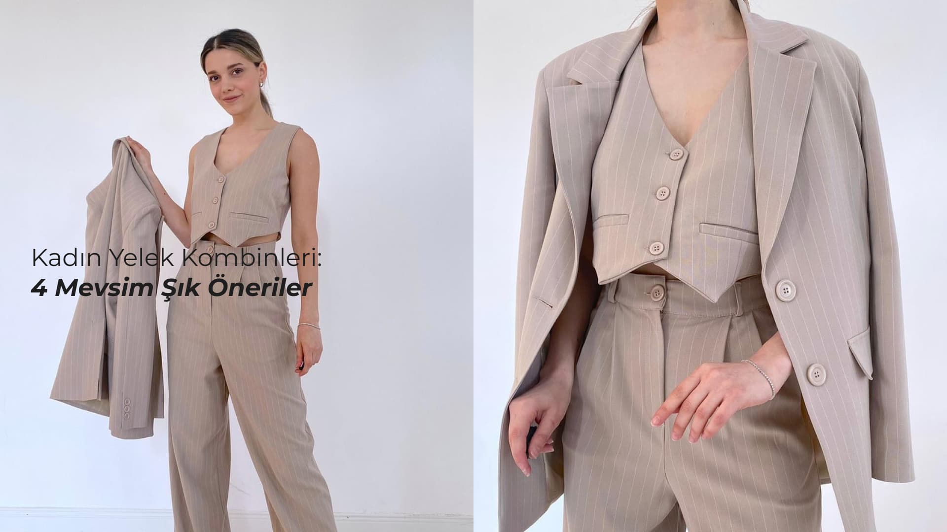 Kadın yelek kombinleri