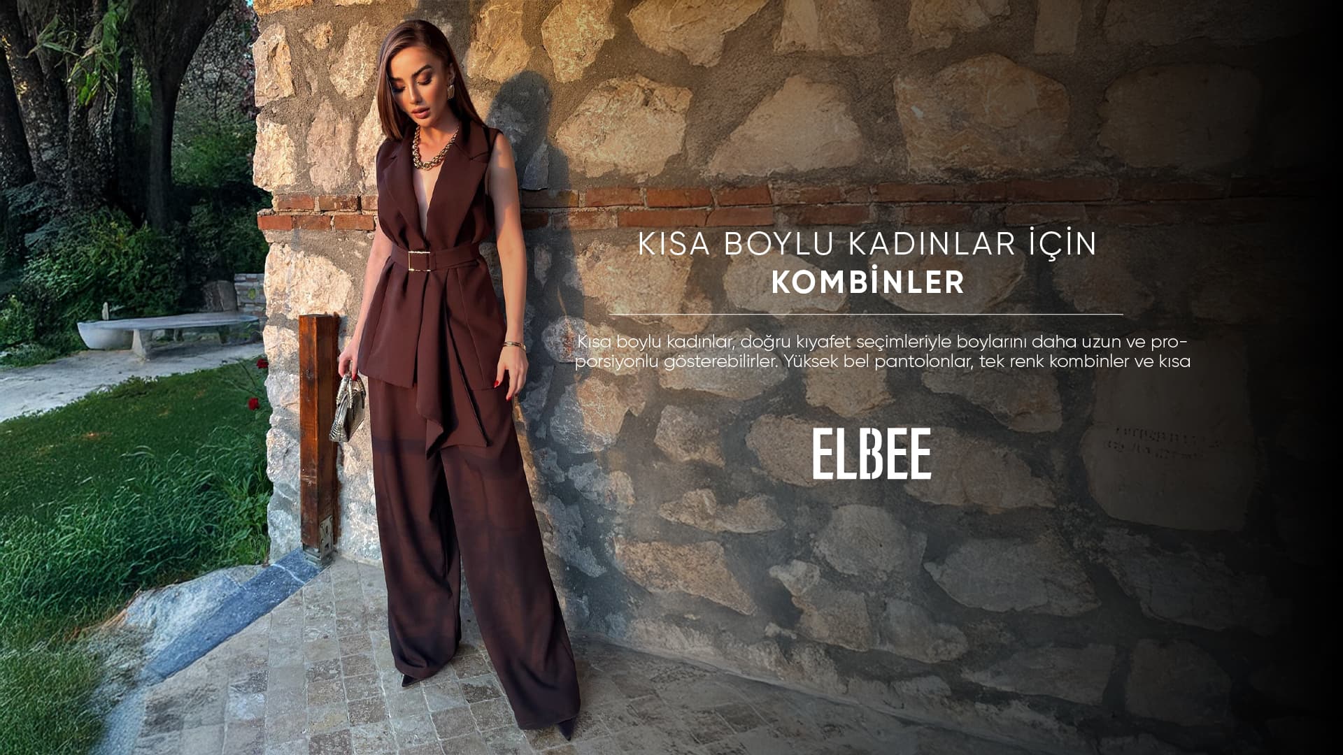 Kısa boylu kadınlar için kombinler