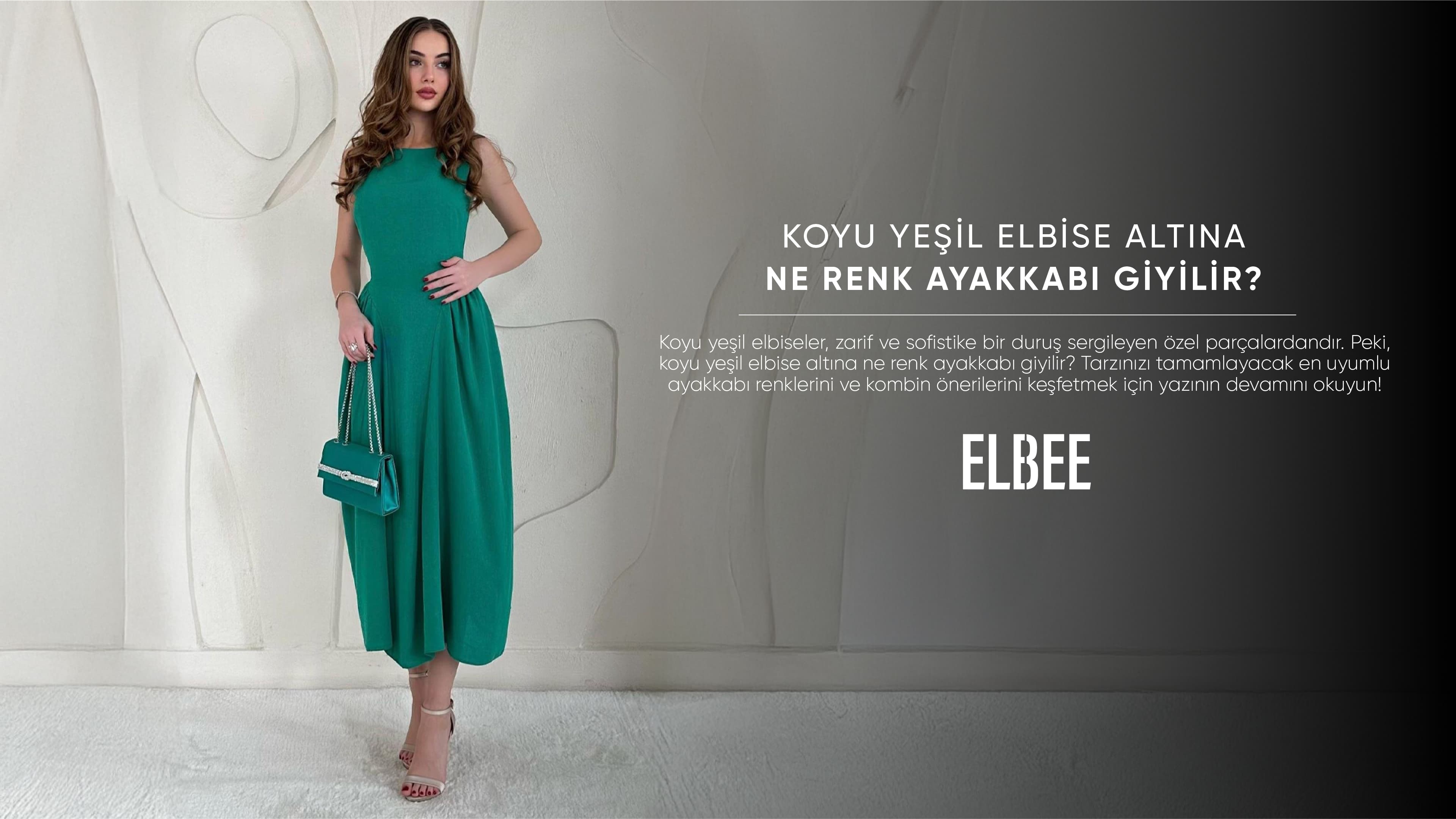 Koyu Yeşil Elbise Altına Ne Renk Ayakkabı Giyilir