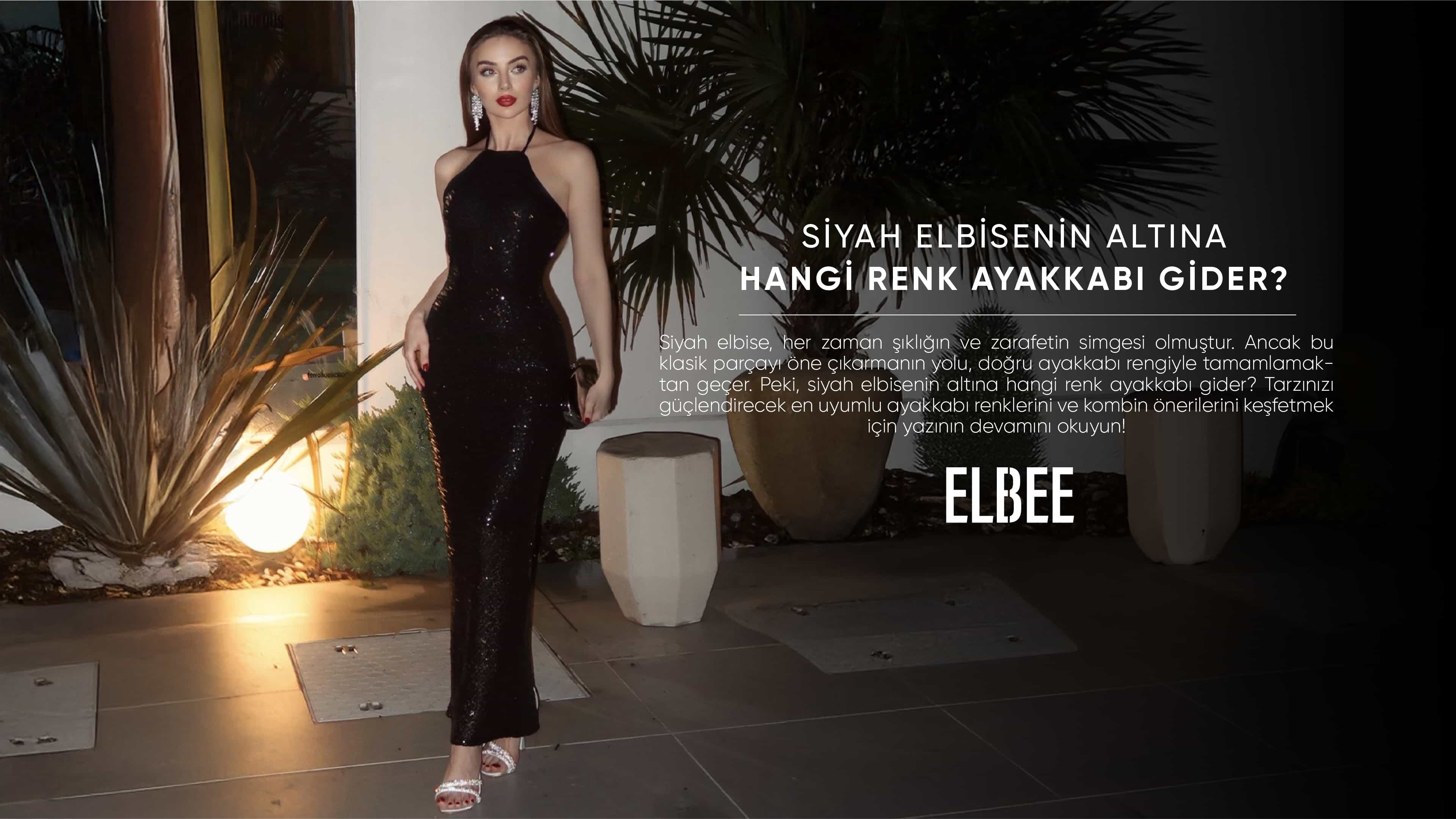 Siyah elbisenin altına hangi renk ayakkabı gider