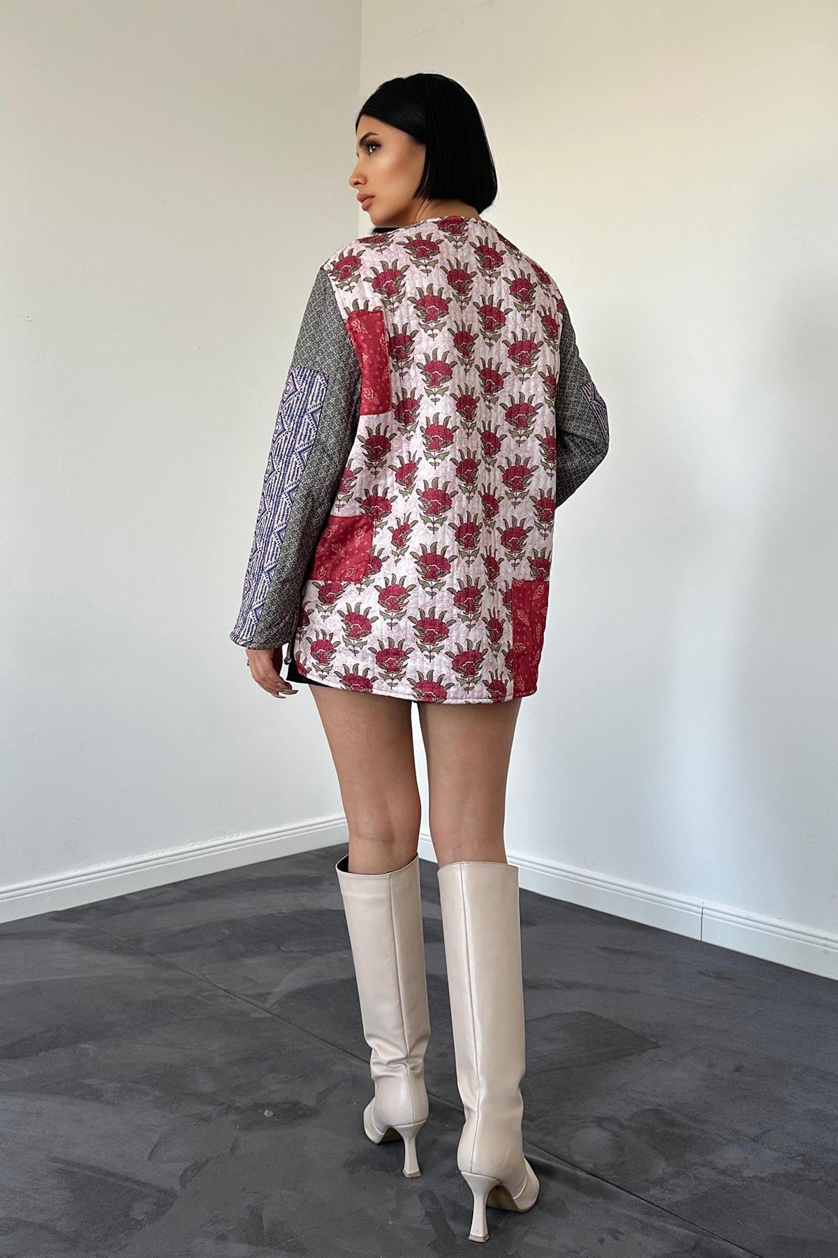 Floral Patterned Jacket