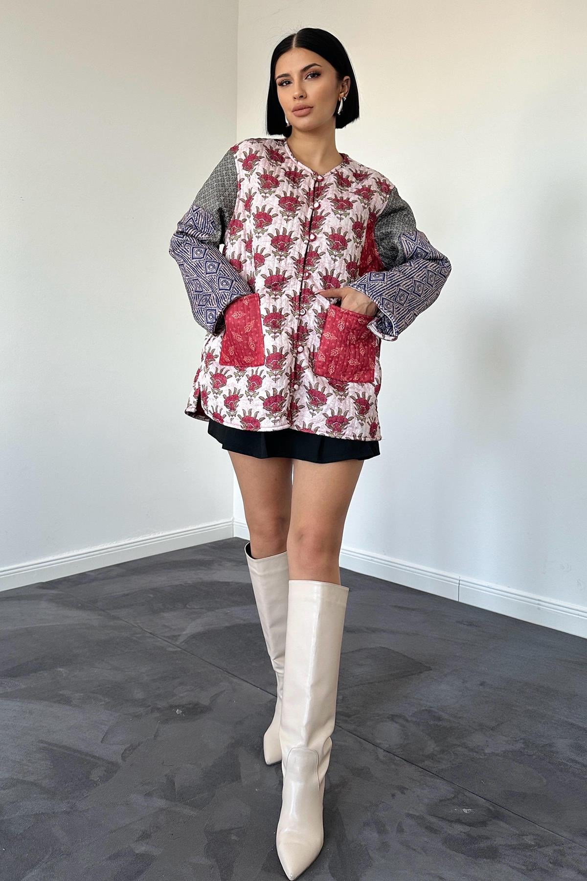 Floral Patterned Jacket