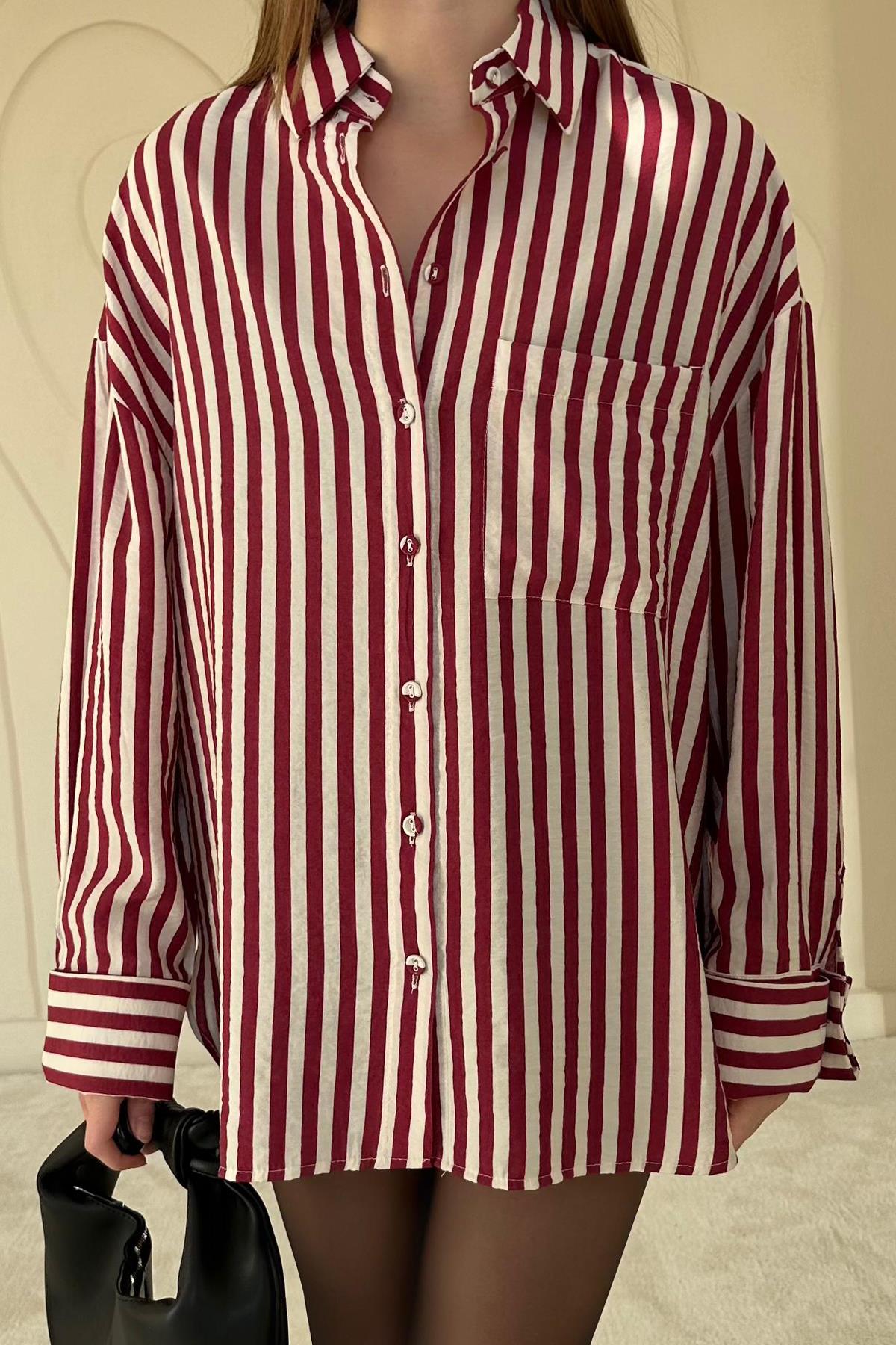 Striped Oversize Shirt