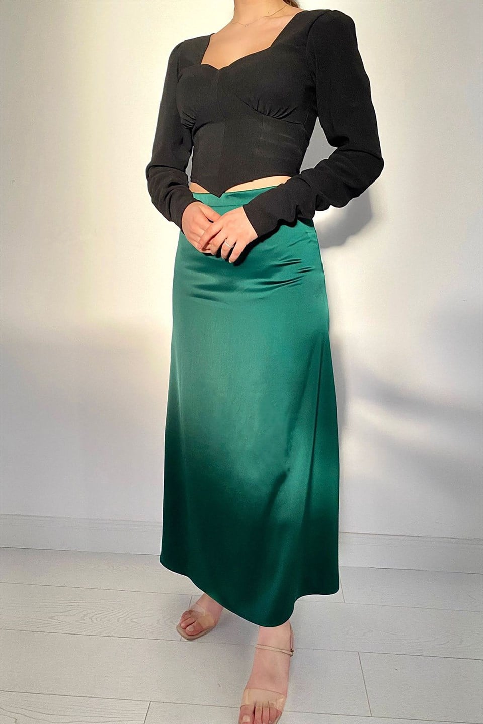 Satin Skirt