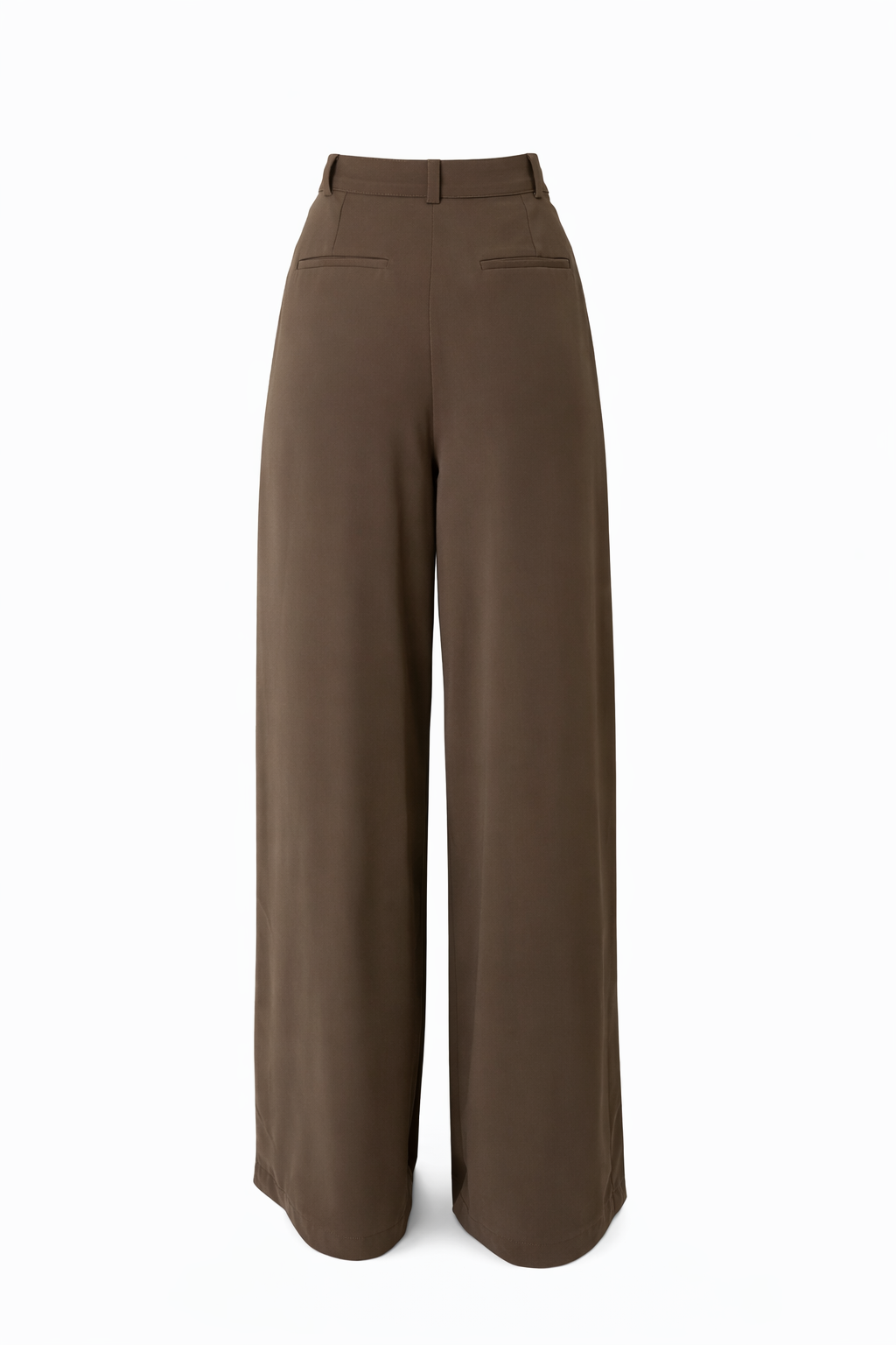 Kahverengi Pileli Comfort Pantolon