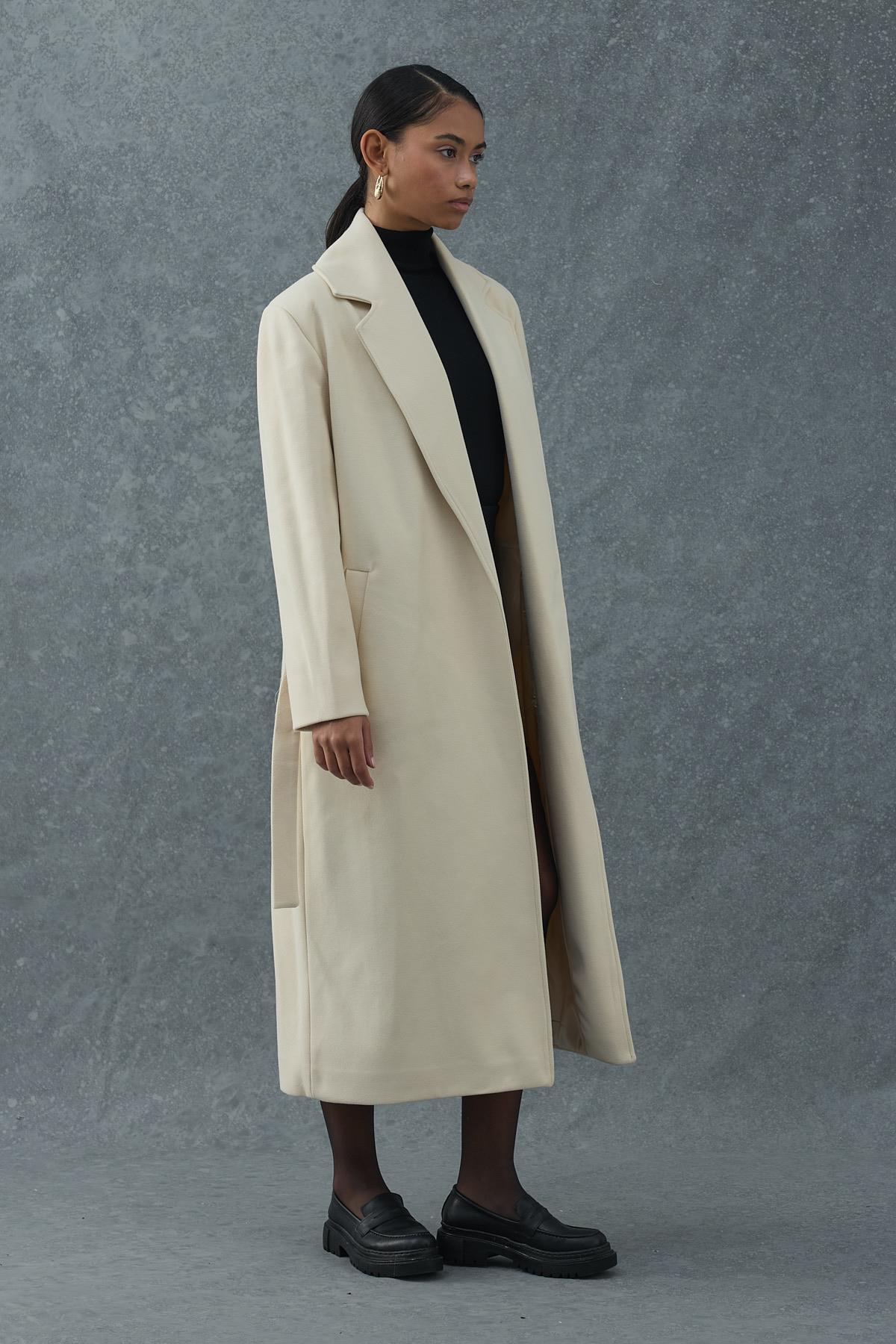 Belted Midi Coat