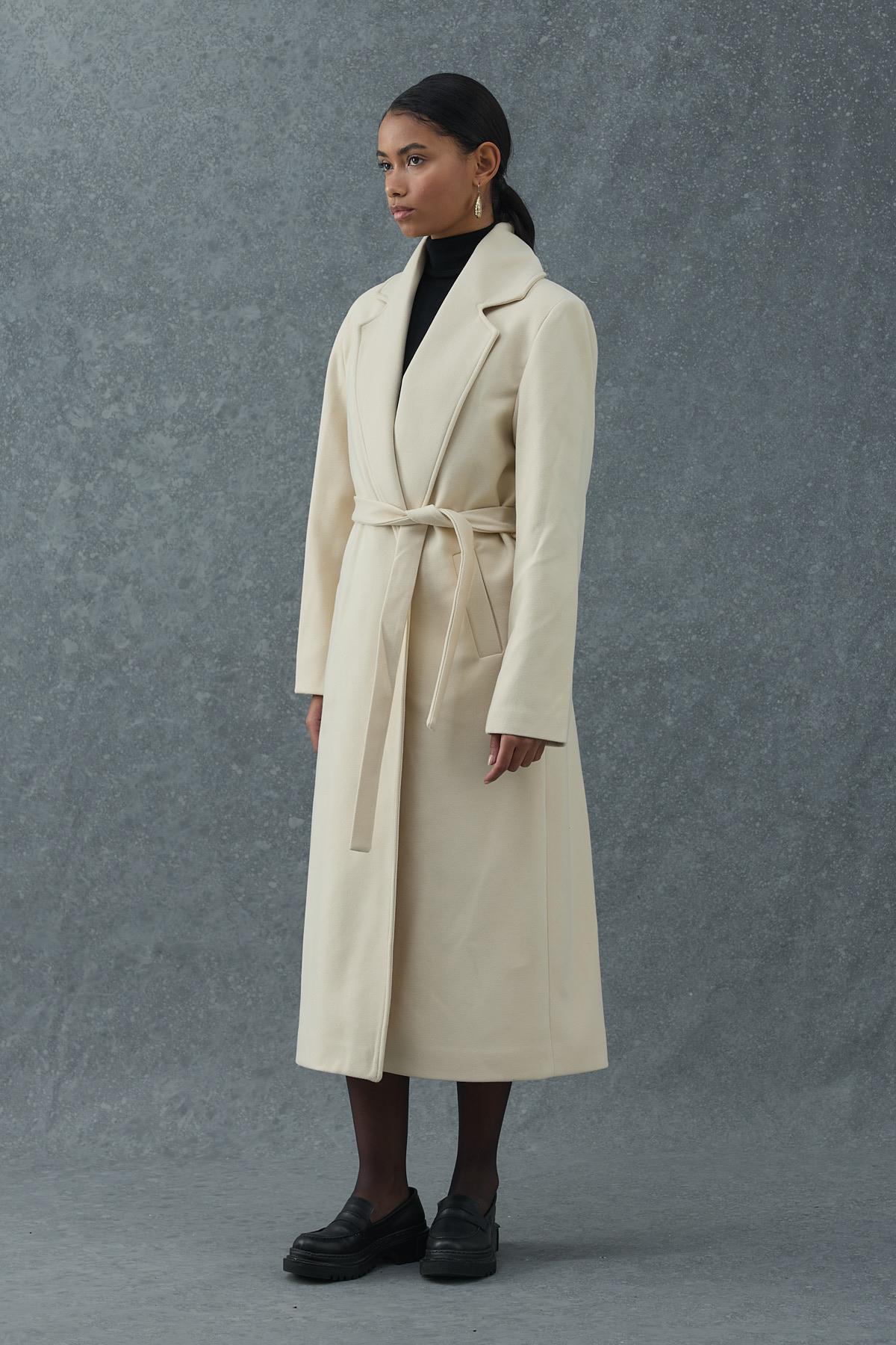 Belted Midi Coat