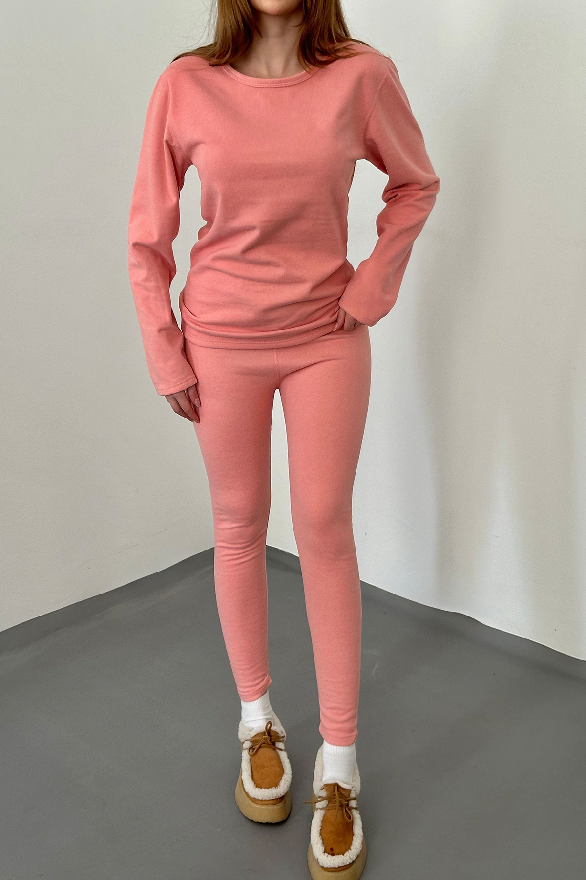 Pembe Çift Taraflı Termal Takım