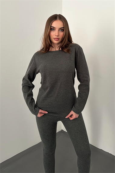 Antrasit Çift Taraflı Termal Takım