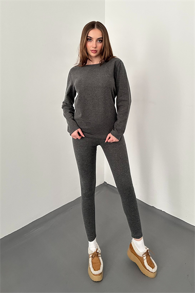 Antrasit Çift Taraflı Termal Takım