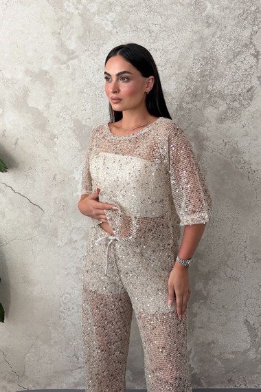 Bej Pullu Takım