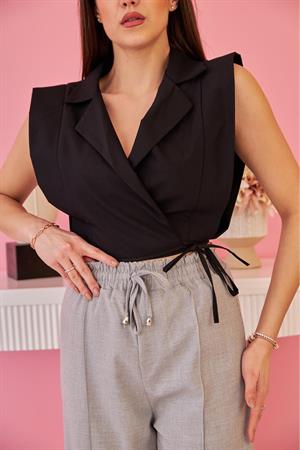 Bel Büzgülü Pantolon