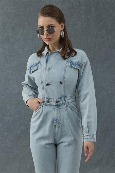 Mavi Blue Denim Tulum