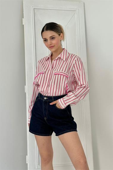 Striped Stoned Shirt