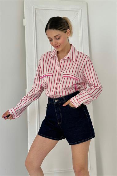 Striped Stoned Shirt