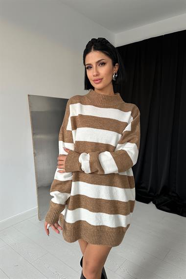 Striped Knit Sweater