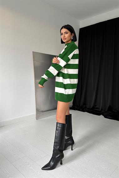 Striped Knit Sweater