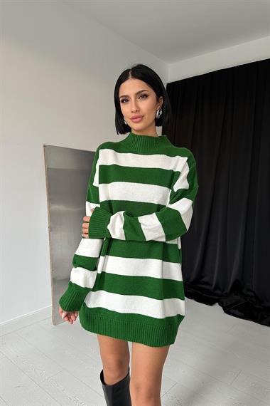 Striped Knit Sweater