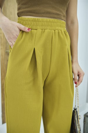 Beli Lastikli Pantolon