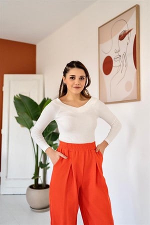 Beli Lastikli Pantolon