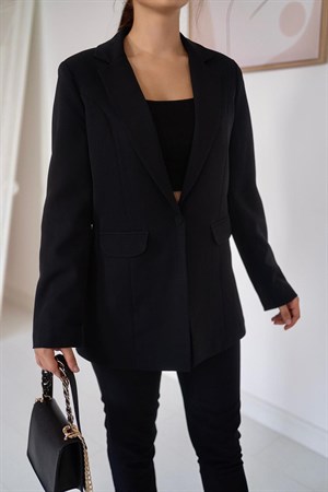 Siyah Ceket ve Pantolon Takım