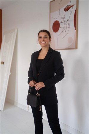 Siyah Ceket ve Pantolon Takım