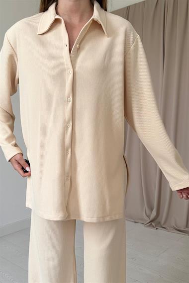 Bej Fitilli Şöni Takım