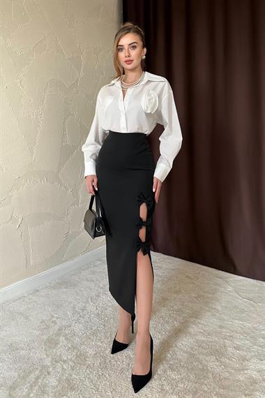 Fiyonk Detaylı Etek