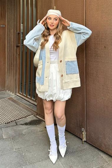 Garnished Cardigan
