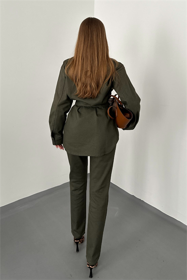 Haki Gabardin Takım