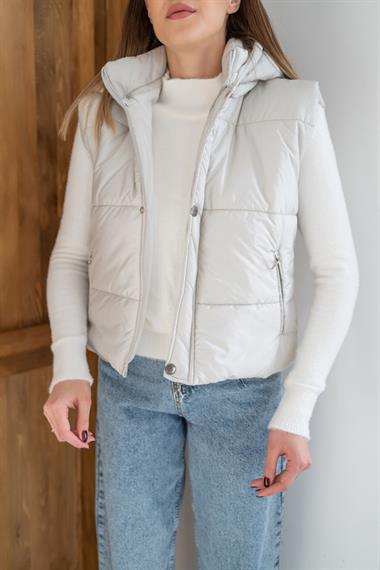 Hooded Puffer Vest