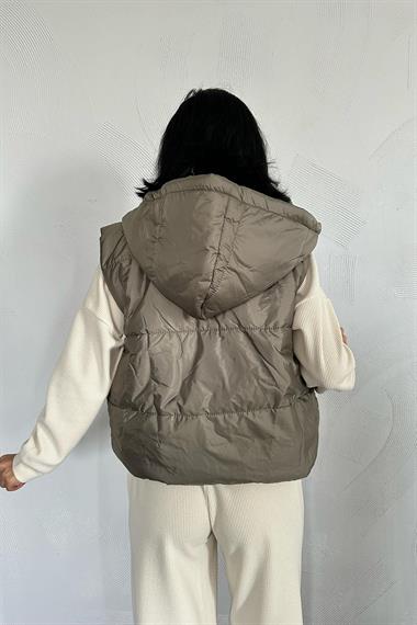 Hooded Puffer Vest