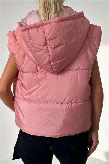 Hooded Puffer Vest