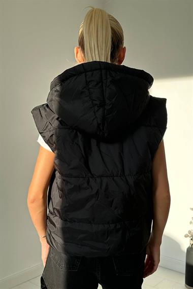 Hooded Puffer Vest