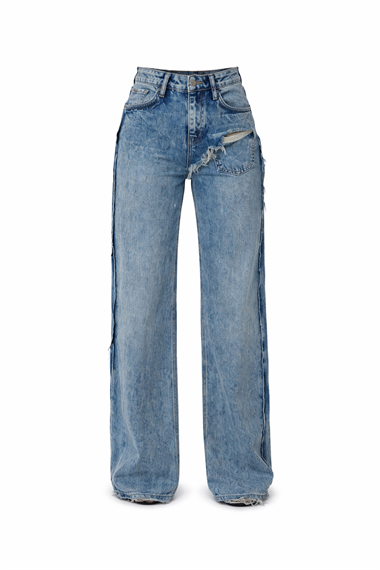 Side Slit Jeans