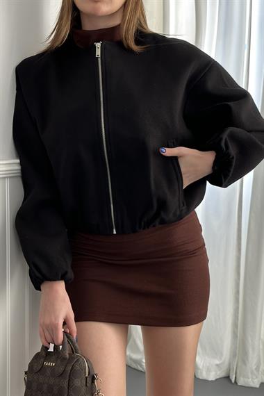 Womens Bomber Jacket Beige