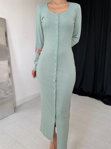 Mint Kaşkorse Elbise