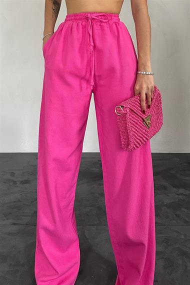 Lastikli Gabardin Pantolon