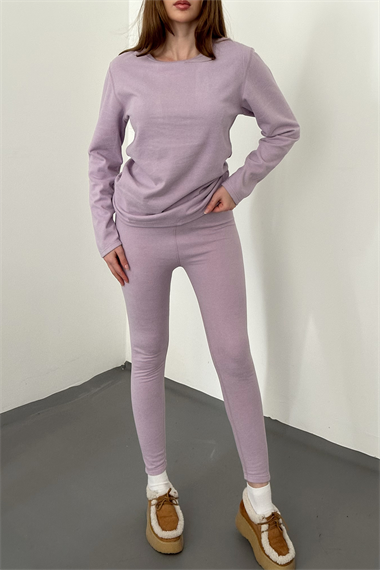 Lila Çift Taraflı Termal Takım